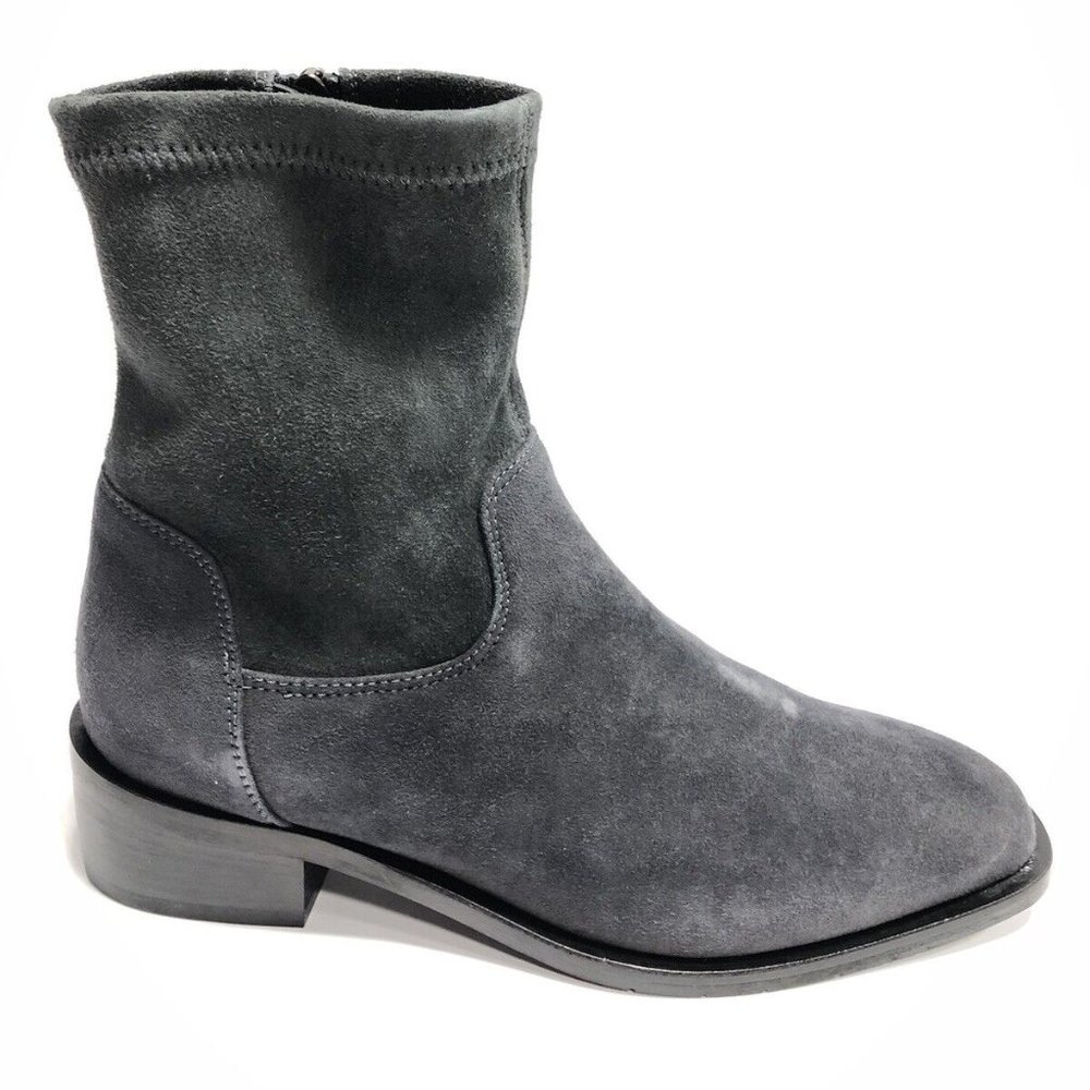 Aquatalia Women’s Fallan, Stretch-Suede Ankle Boots, Size 6M